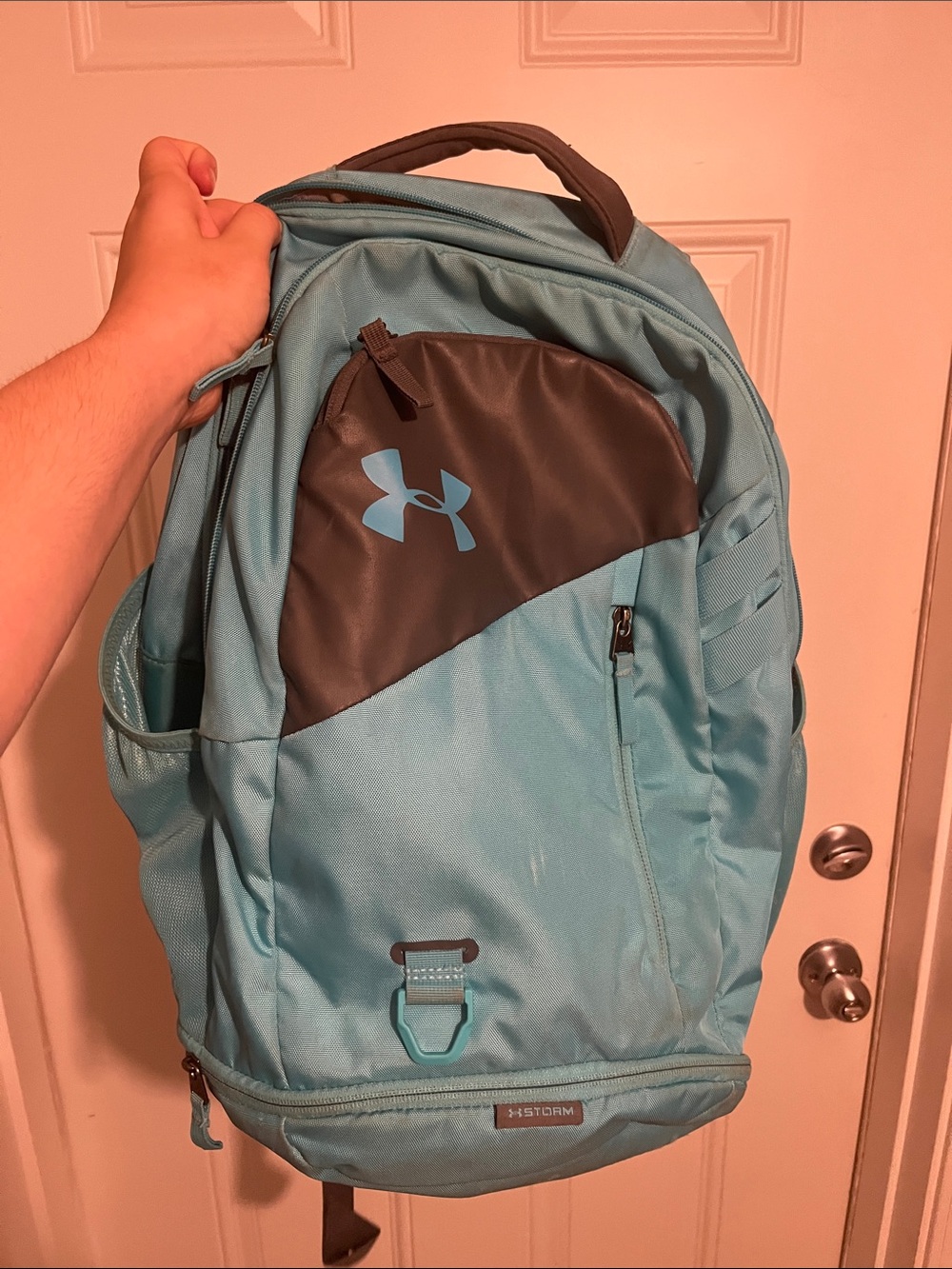 Under Armour Men’s Teal and Black Athletic Backpack